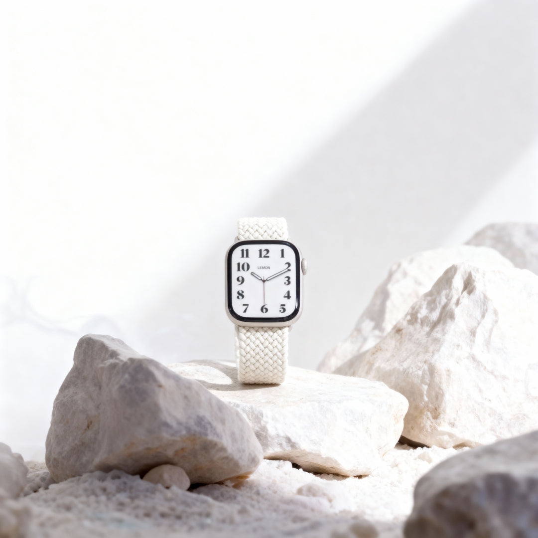 クラウドナイロンアップルウォッチバンド - スターライト