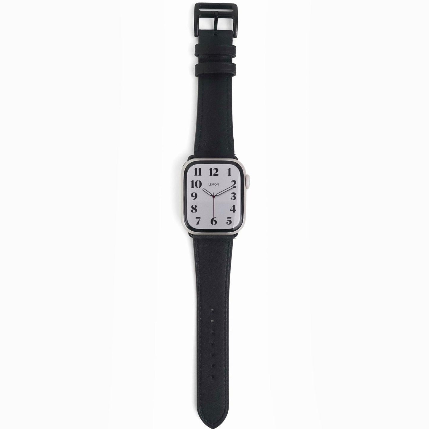 Florence Leather Apple Watch Band - Black