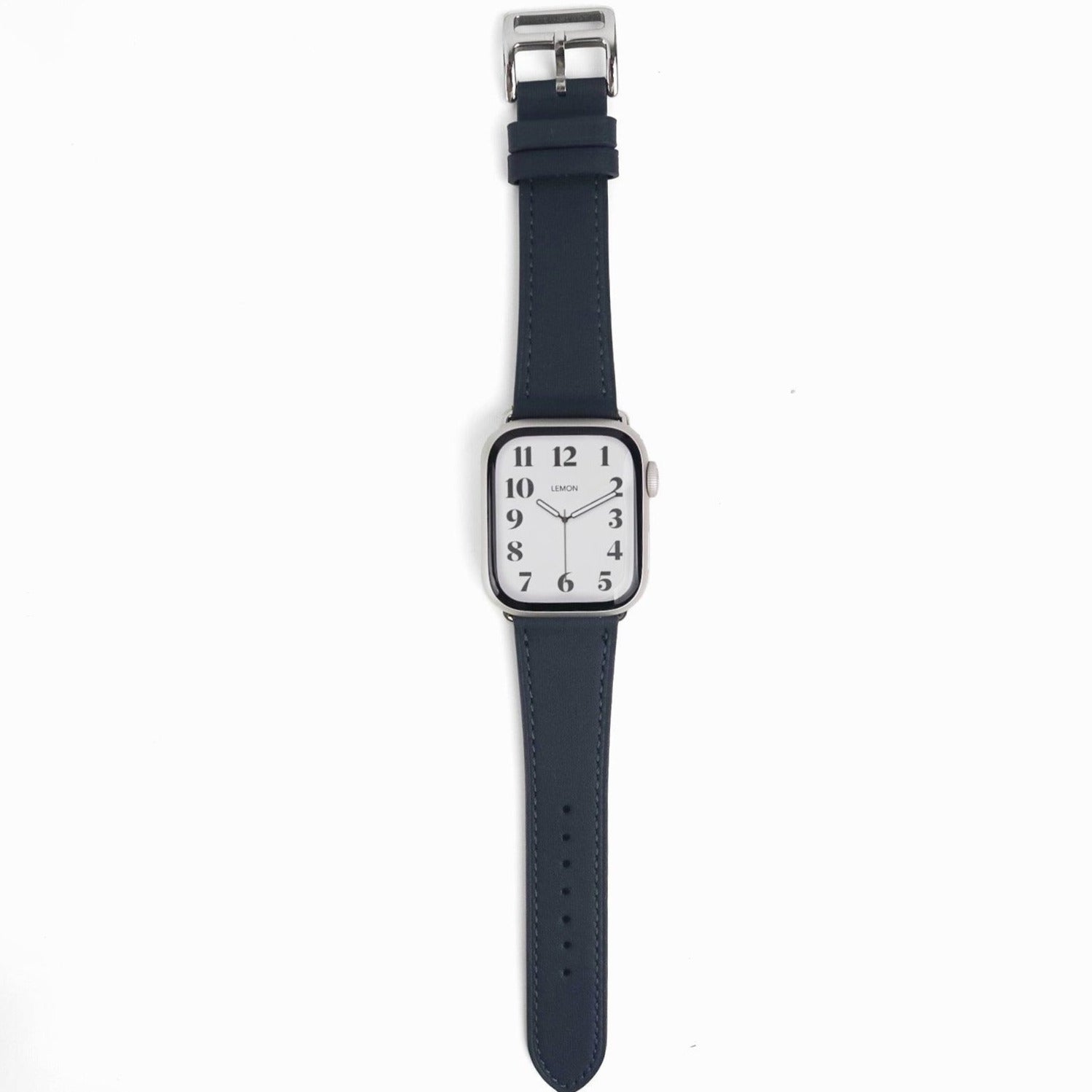 Florence Leather Apple Watch Band - Midnight Blue