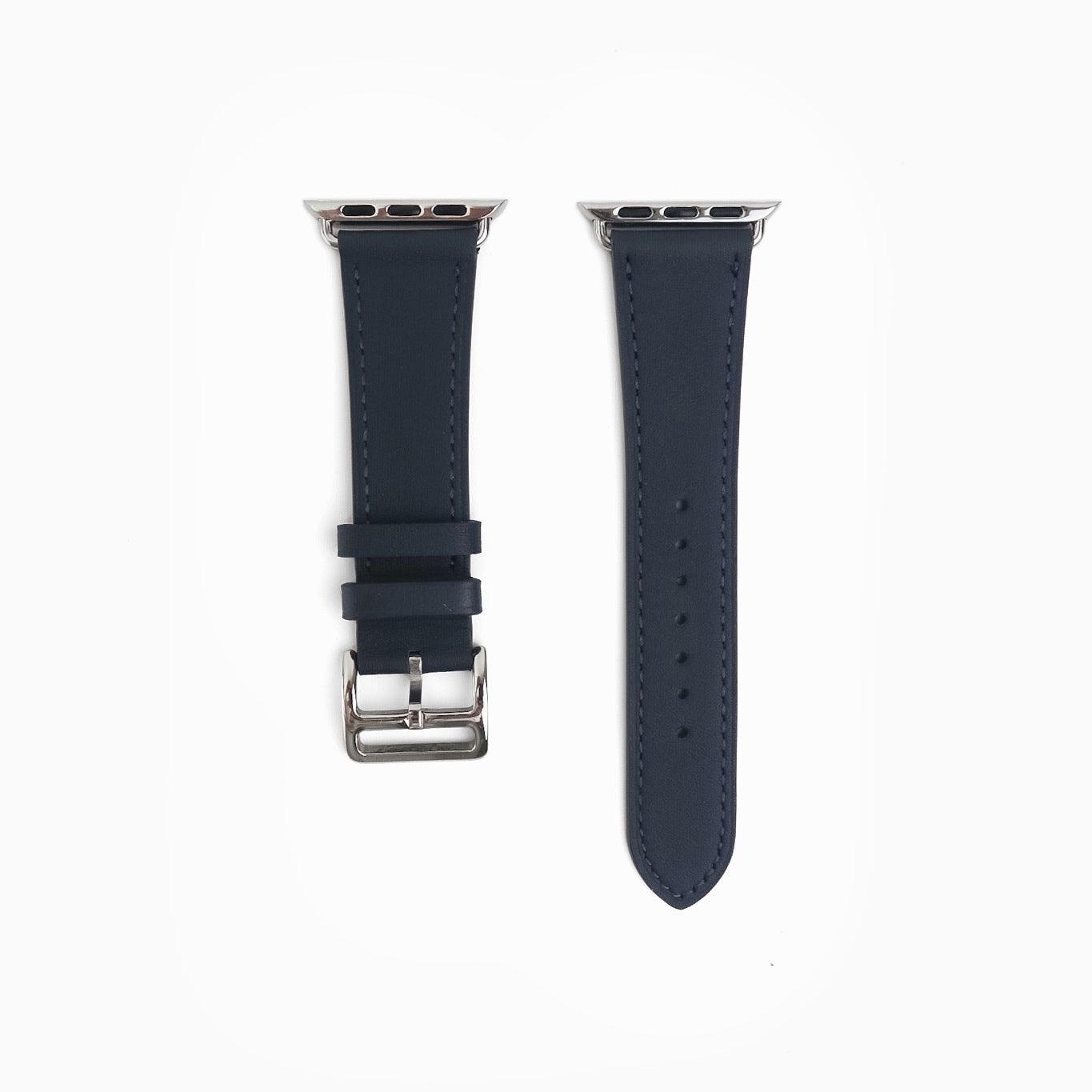 Florence Leather Apple Watch Band - Midnight Blue