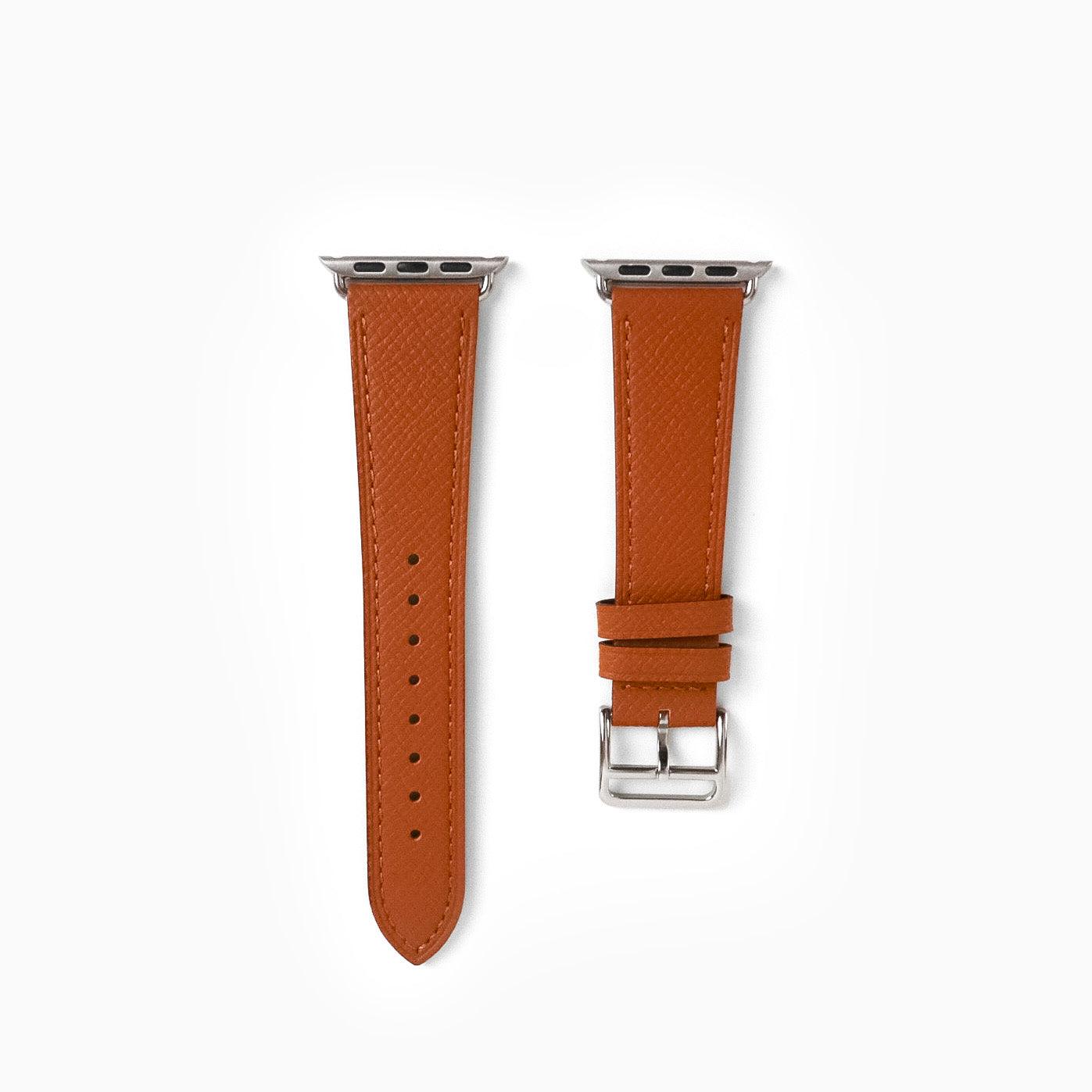 Florence Textured Apple Watch Band - Brown
