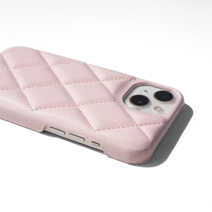 iPhone Quilt Case - Baby Pink