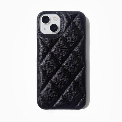 iPhone Quilt Case - Gloss Black