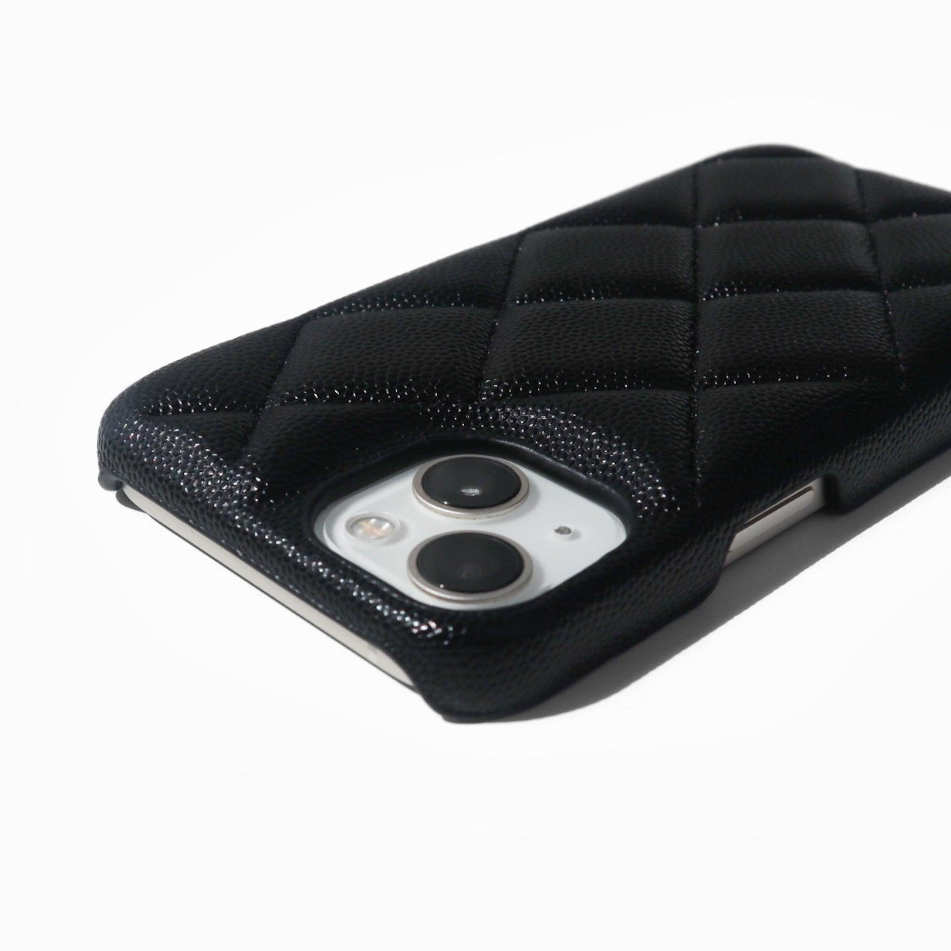 iPhone Quilt Case - Gloss Black