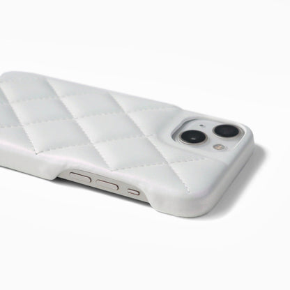 iPhone Quilt Case - Gloss White