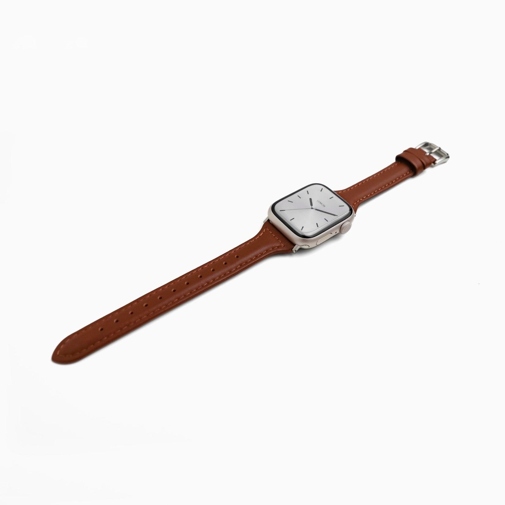 Lemon Classic Apple Watch Band - Walnut