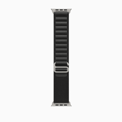 Mountain Nylon Apple Watch Band - Black