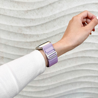 Mountain Nylon Apple Watch Band - Lavender