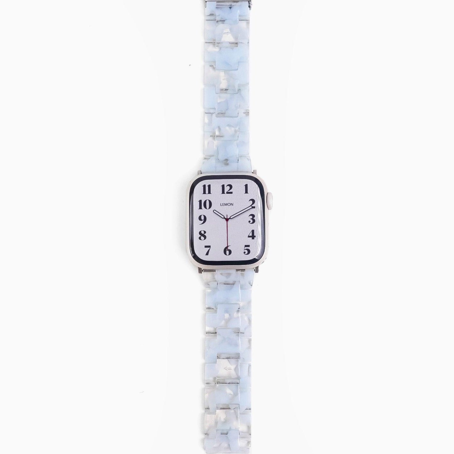 Polly Resin Apple Watch Band - Baby Blue