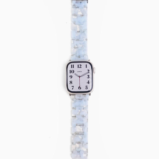 Polly Resin Apple Watch Band - Light Blue