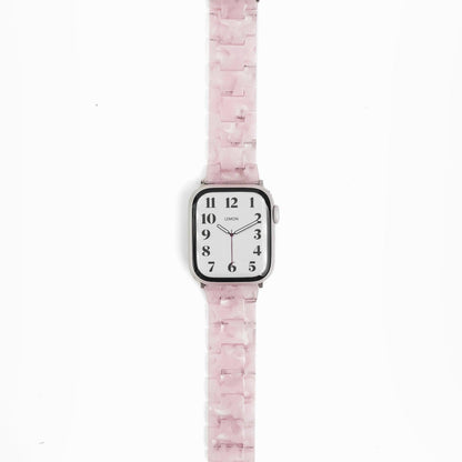 Polly Resin Apple Watch Band - Light Pink