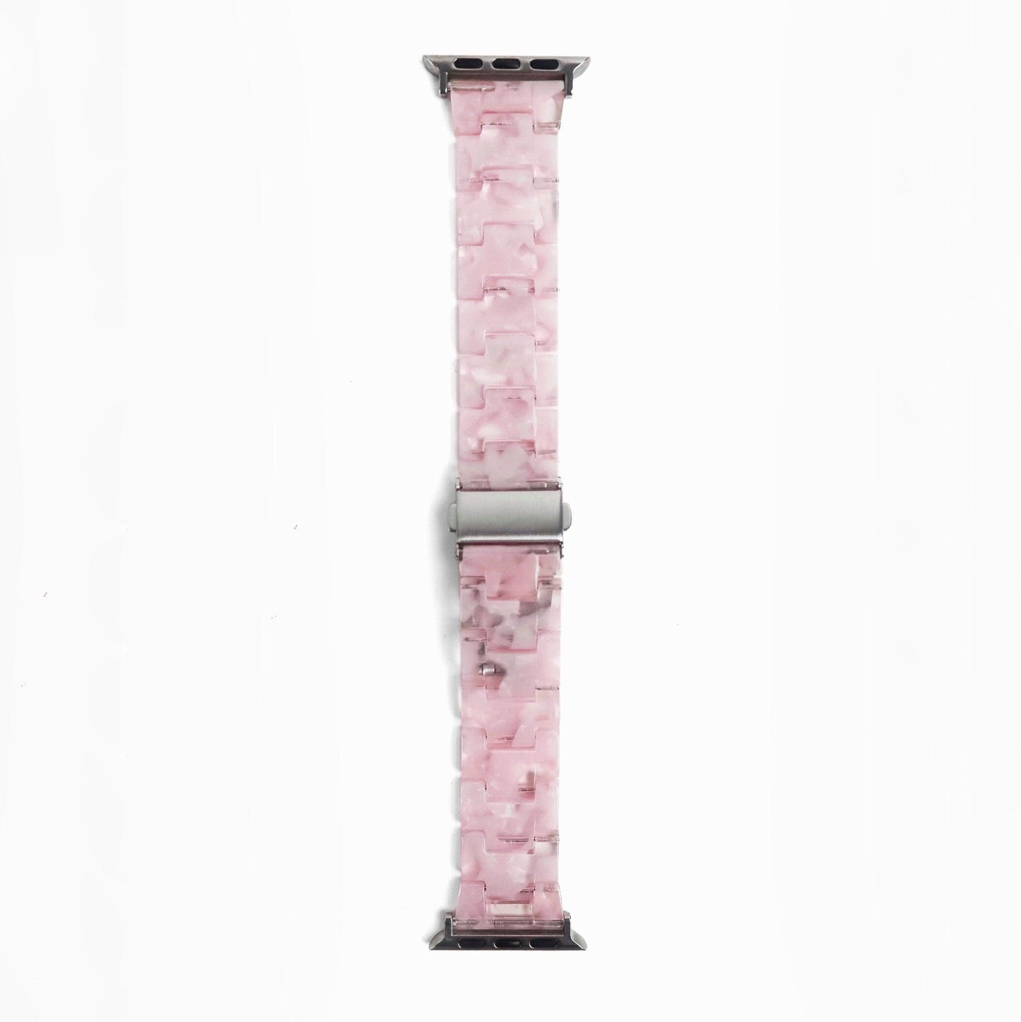 Polly Resin Apple Watch Band - Light Pink