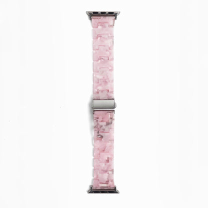 Polly Resin Apple Watch Band - Light Pink