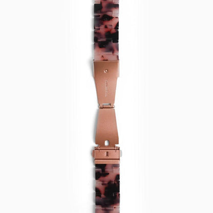 Polly Resin Apple Watch Band - Pink Tortoiseshell