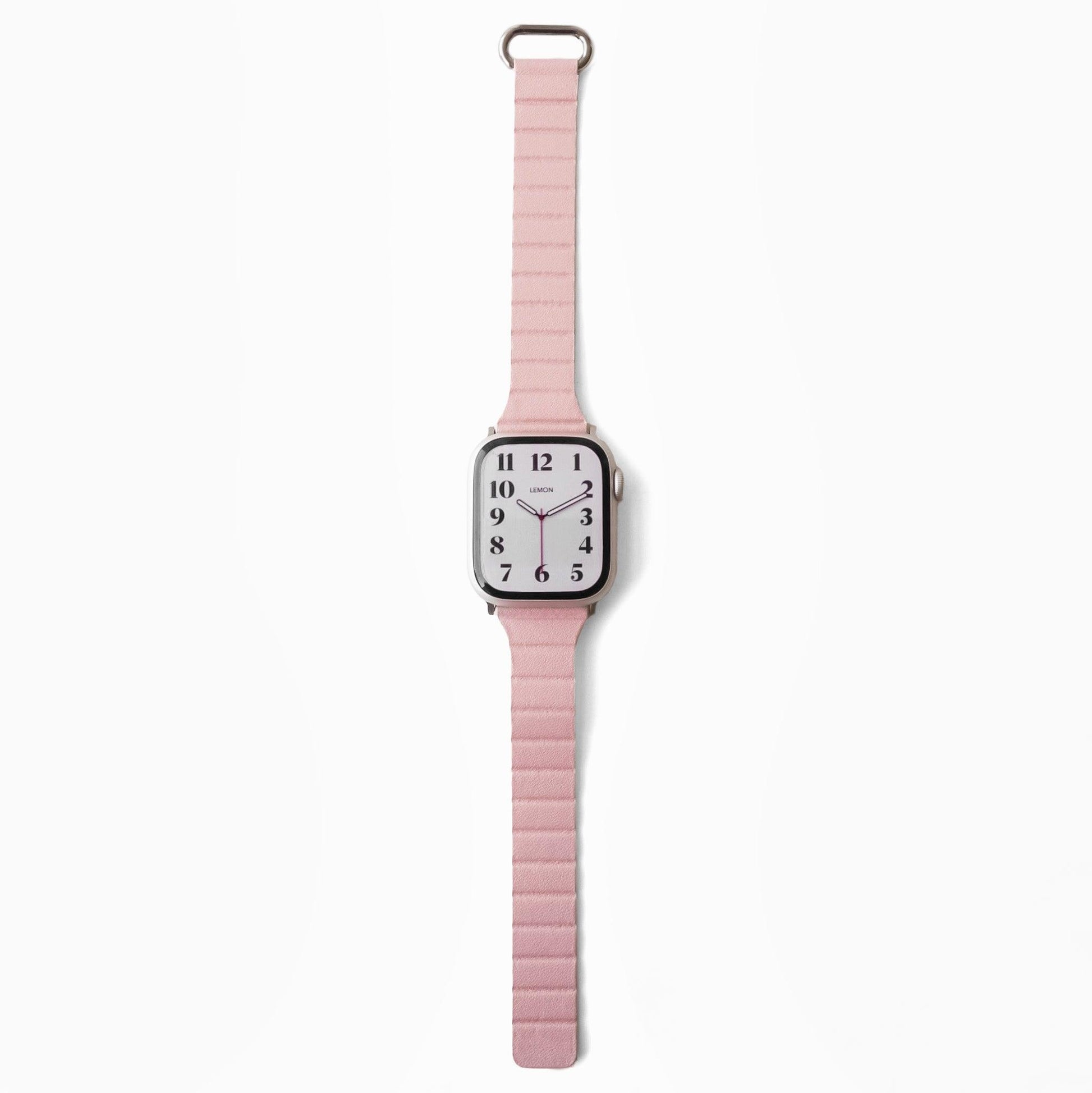 Slim Snap Loop Apple Watch Band - Pink