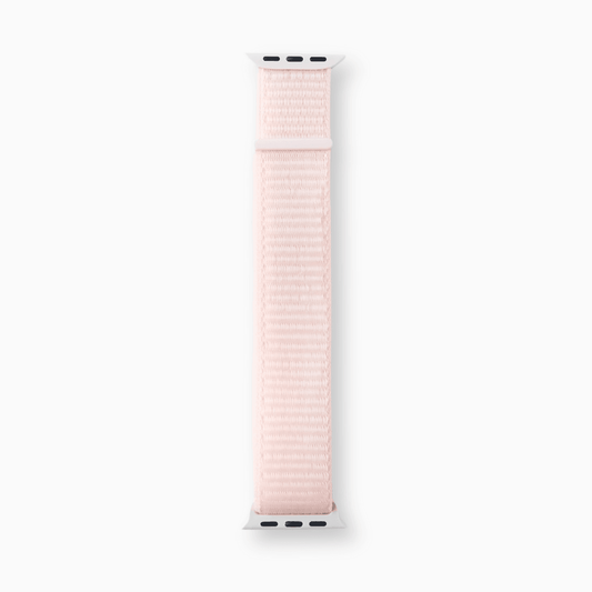 Soft Nylon Apple Watch Loop - Light Pink