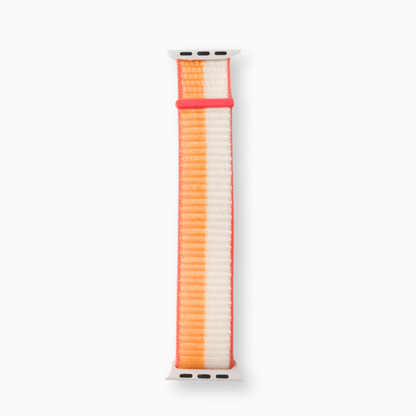 Soft Nylon Apple Watch Loop - Orange