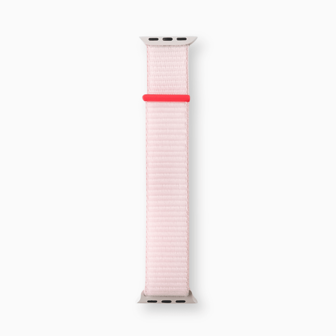 Soft Nylon Apple Watch Loop - Pink