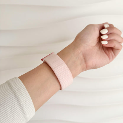 Soft Nylon Apple Watch Loop - Pink