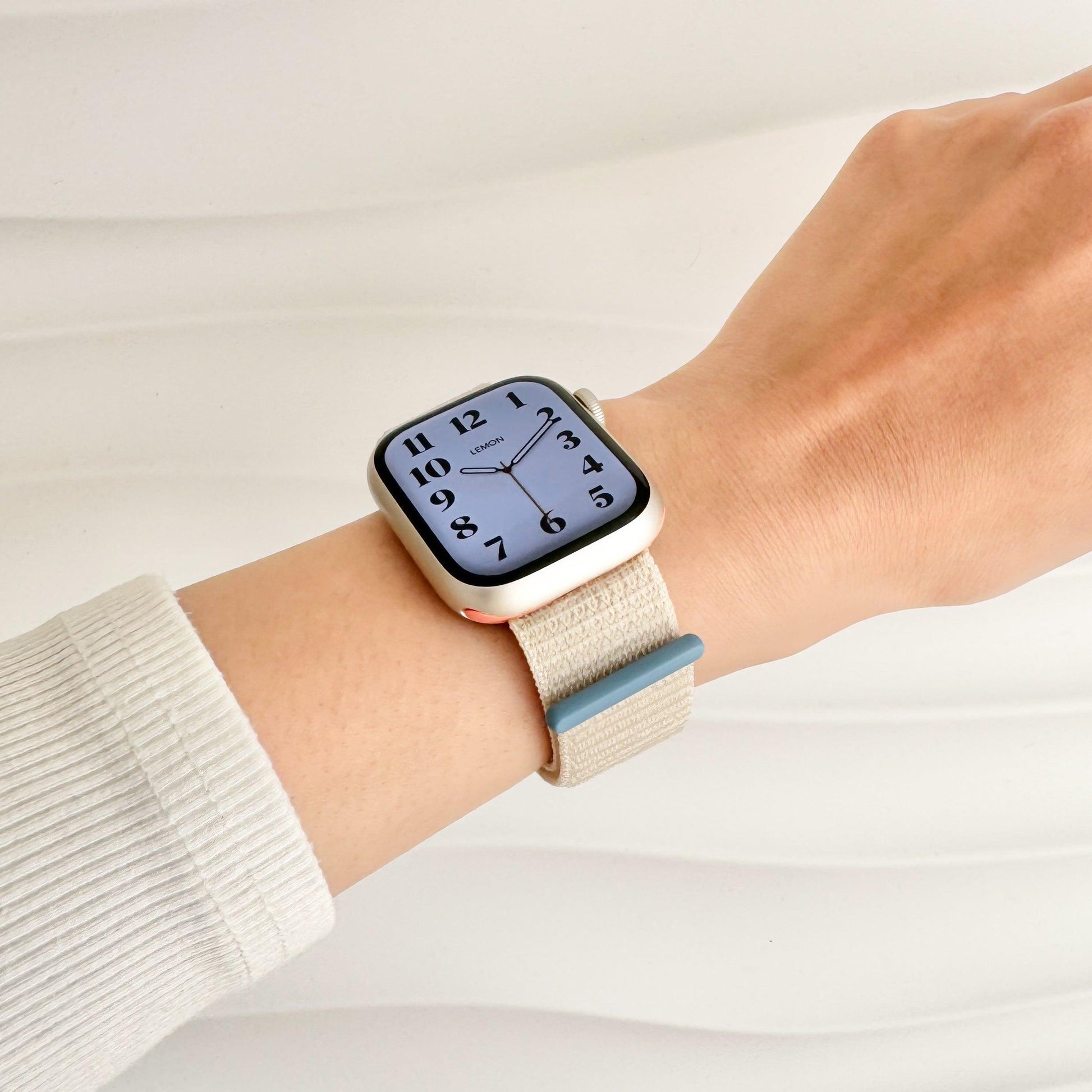 Soft Nylon Apple Watch Loop - Starlight