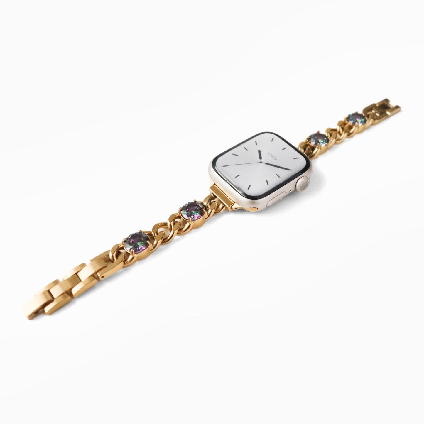(St-Steel) Blossom Apple Watch Bracelet - Gold Paradise
