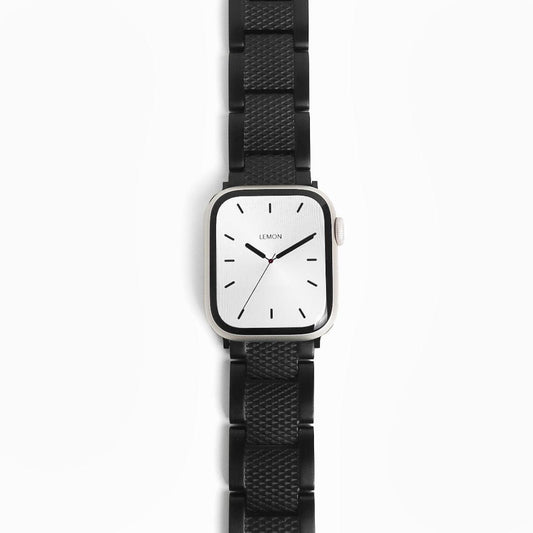 (St-Steel) Cape No.1 Apple Watch Band - Black