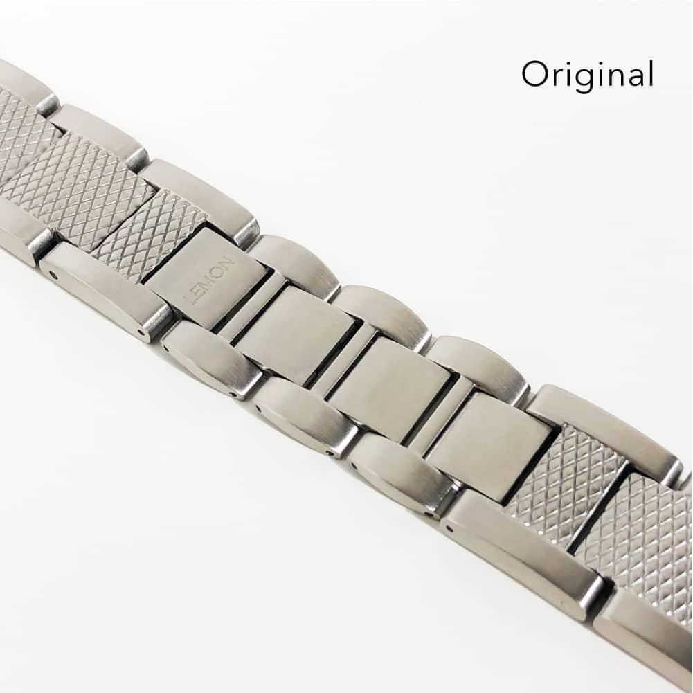 (St-Steel) Cape No.1 Apple Watch Band - Silver