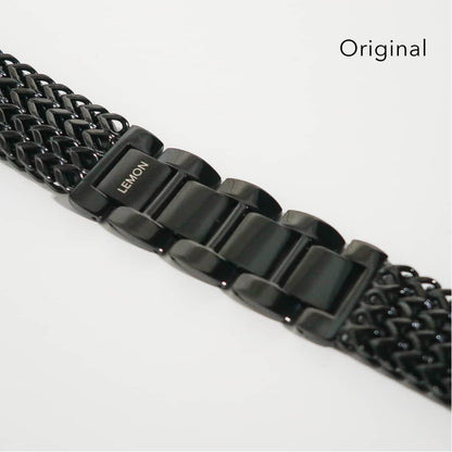 (St-Steel) Infinity Mesh Apple Watch Bracelet - Black