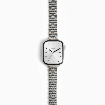 (St-Steel) LEMON Inspiration Apple Watch Band - Silver