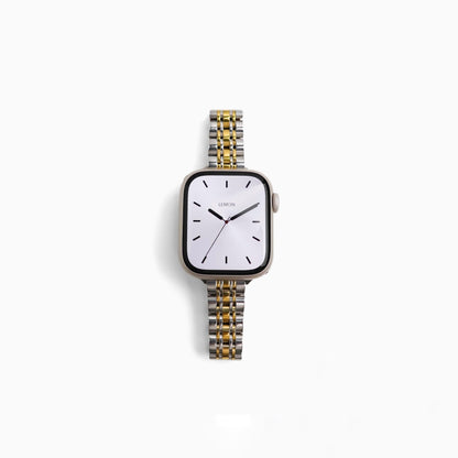 (St-Steel) LEMON Inspiration Apple Watch Band - Two Tone