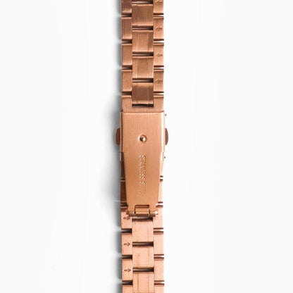 (St-Steel) Slim Jubilee Apple Watch Band - Rose Gold