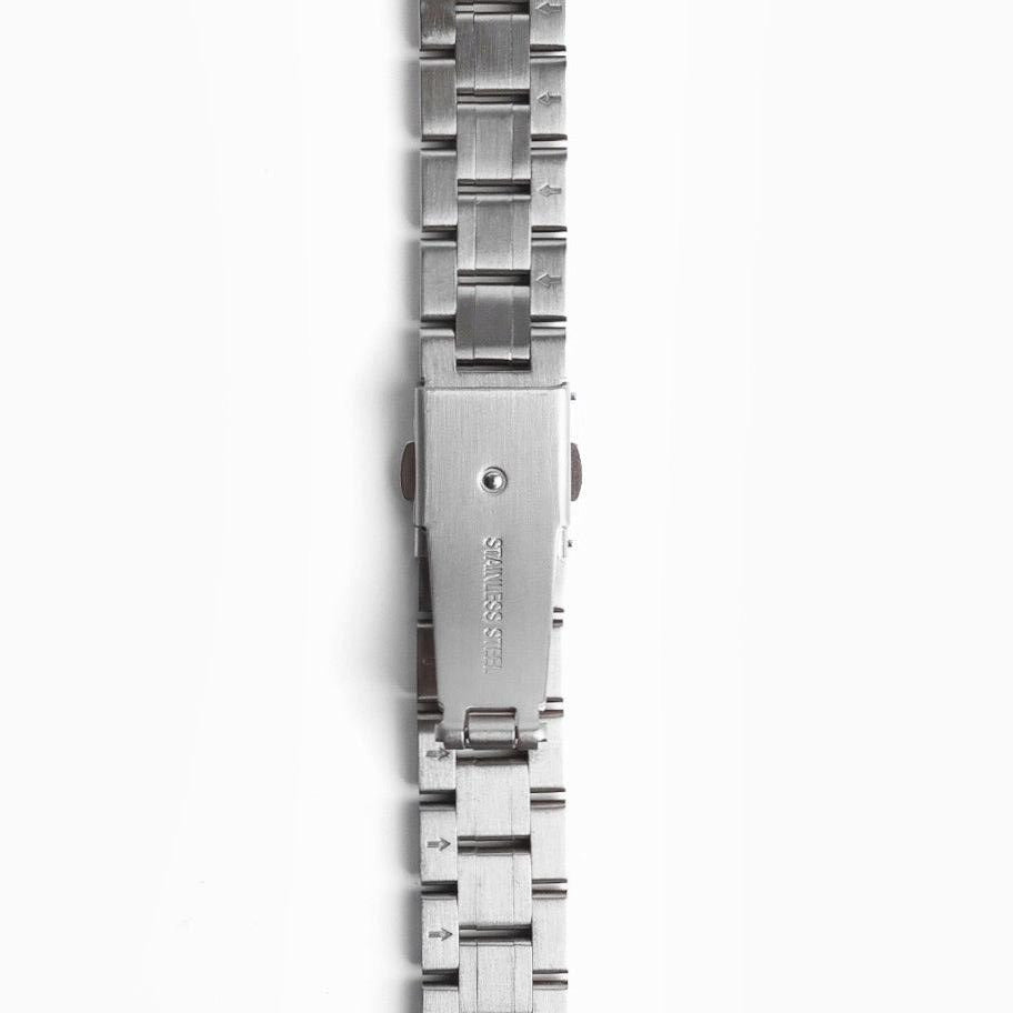 (St-Steel) Slim Jubilee Apple Watch Band - Silver