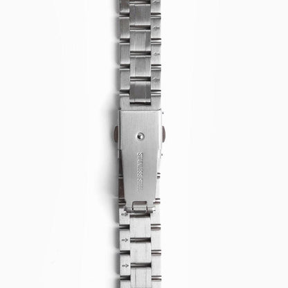 (St-Steel) Slim Jubilee Apple Watch Band - Silver