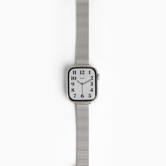(St-Steel) Slim Lyon Apple Watch Band - Starlight