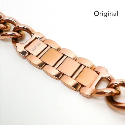 (St-Steel) Timeless Vol.2 Apple Watch Bracelet - 18k Rose Gold Plated